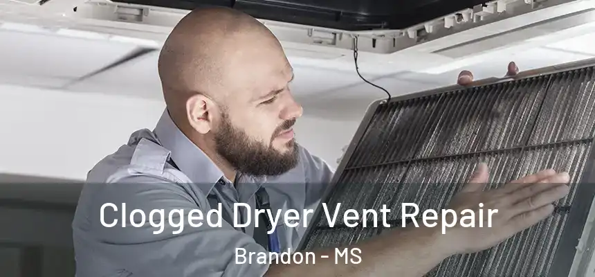 Clogged Dryer Vent Repair Brandon - MS